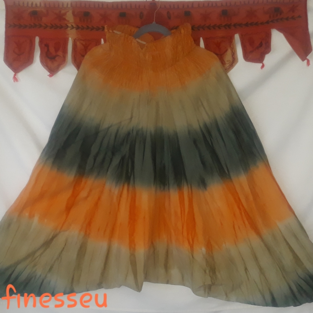 Tie Dye Convertable Harem Pants/Jumpsuit